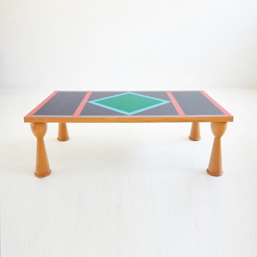 Table basse Filicudi d'Ettore Sottsass et Marco Zanini, Ed. Zanotta 1993