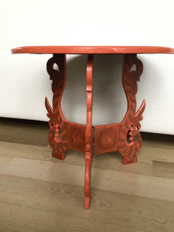 Image 1 of Tavolo laccato birmano