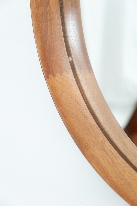 Image 1 of Miroir rond de Uno & Östen Kristiansson pour Luxus (1950s)