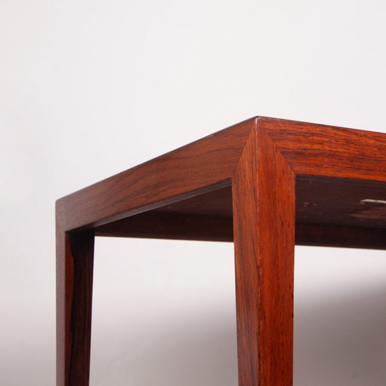 Image 1 of Vintage side table by Severin Hansen for Haslev Møbelfabrik, Denmark 1960s