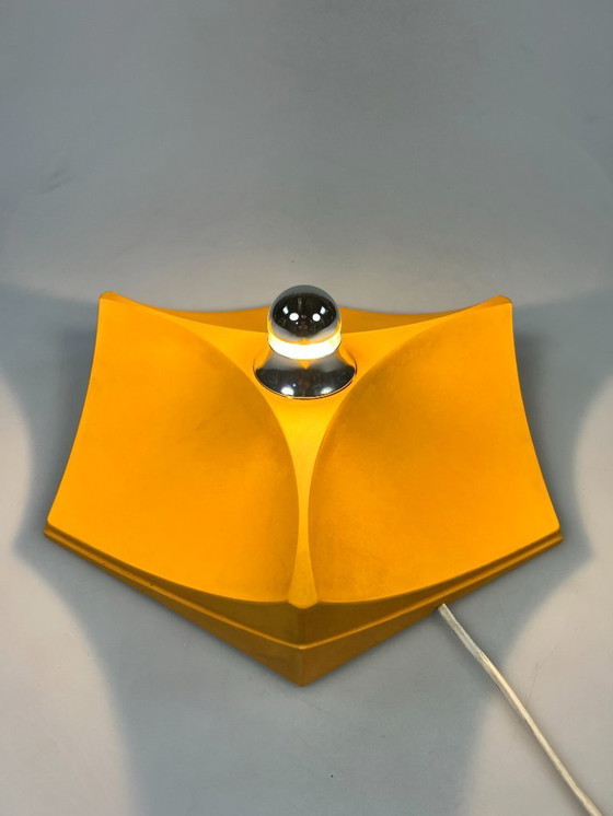 Image 1 of Vintage Hoffmeister Space Age Wandlampen, 6 Stuks, Duitsland 1970