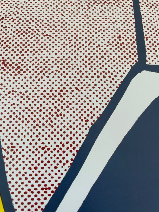 Image 1 of Roy Lichtenstein (1923-1997), Meisje met bal, 1961, copyright Roy Lichtenstein&Sabam Brussel 1995, The Museum of Modern Art, N