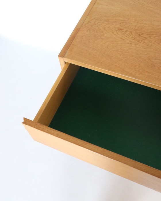 Image 1 of Vintage oak sideboard Danish design cabinet retro furniture