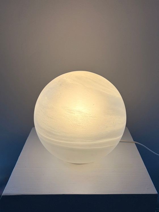 Lampe à poser Honsel Leuchten "Mars" globe en verre, taille moyenne – Glass, Vintage (photo 2 of 5)