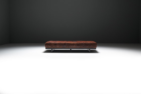 Image 1 of Early Edition Daybed DS-80 with patinated leather by Team De Sede for De Sede Swiss
