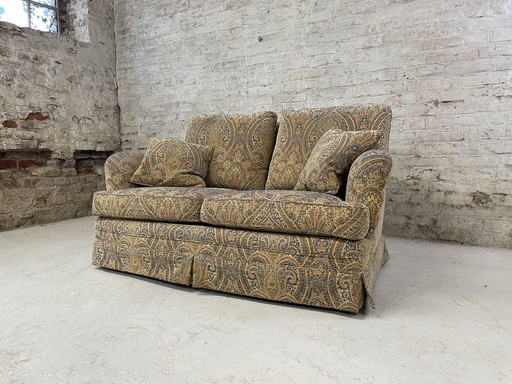 Canapé vintage Paisley style Charles Schneider