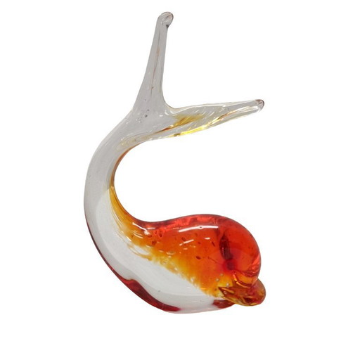 Murano glass fish Sommerso 1960s