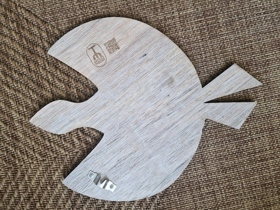 Image 1 of Trio of wooden birds for wall decoration
