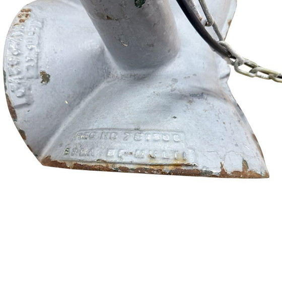 Image 1 of Suspension industrielle vintage n° 3 par Esla avec miroirs
