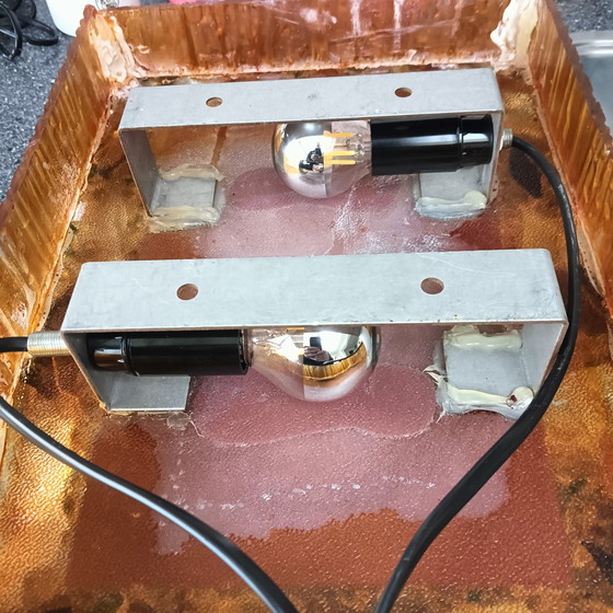 Image 1 of Lampada da parete Cosack Leuchten in vetro cristallo-bronzo