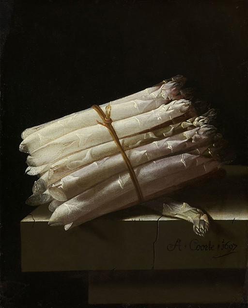 Adriaen Coorte---Stilleven met Asperges