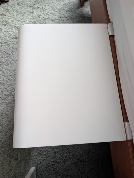 Auping Auronde Anstecktische / Nachttische Weiß 34.5 Cm Hoch – Metal, Wood (photo 5 of 8)