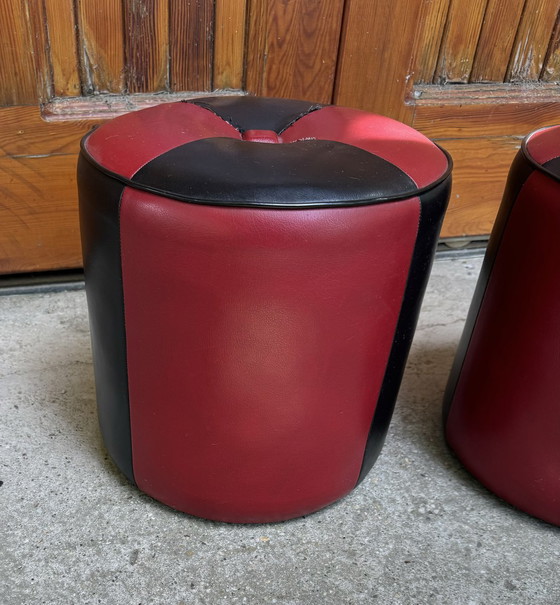 Set of Mid-Century Ottoman, 1950s – Footstools & poufs, Mid Century Modern (photo 6 of 6)