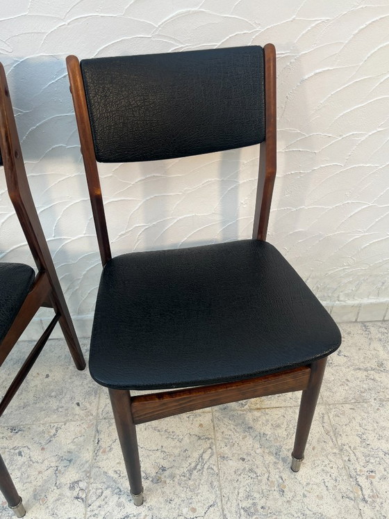 Image 1 of Coppia di sedie vintage in stile scandinavo degli anni '60.