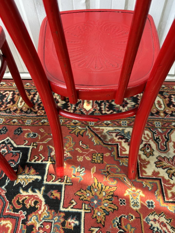 Image 1 of Vintage Thonet stoelen Mundus