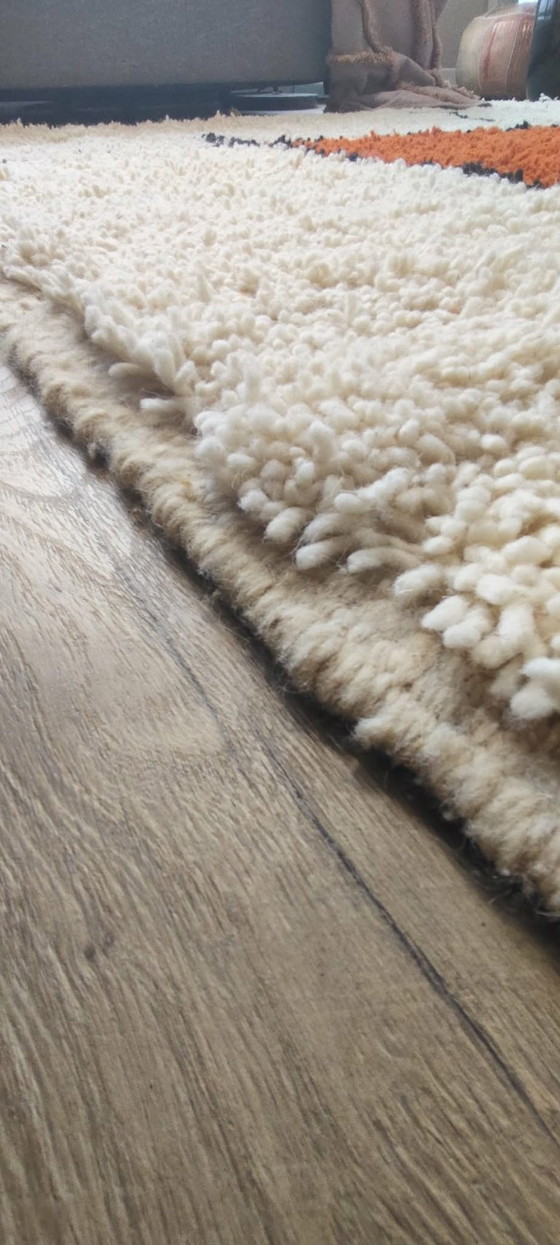 Image 1 of Berbertapijt vloedkleed nieuw wol 200 cm x 300 cm marokkaans