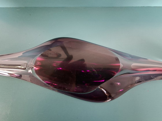 Image 1 of XL Murano Sommerso Gondola Bowl – 1960s