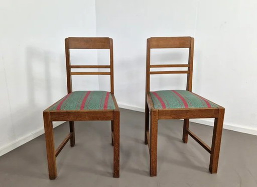 Paar Art Deco Kuipstoelen | Jaren 30