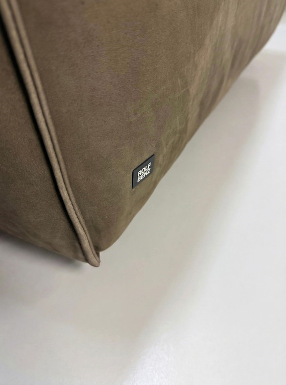 Image 1 of Rolf Benz Mio 552 Sessel Leder Couch Nubukleder Braun