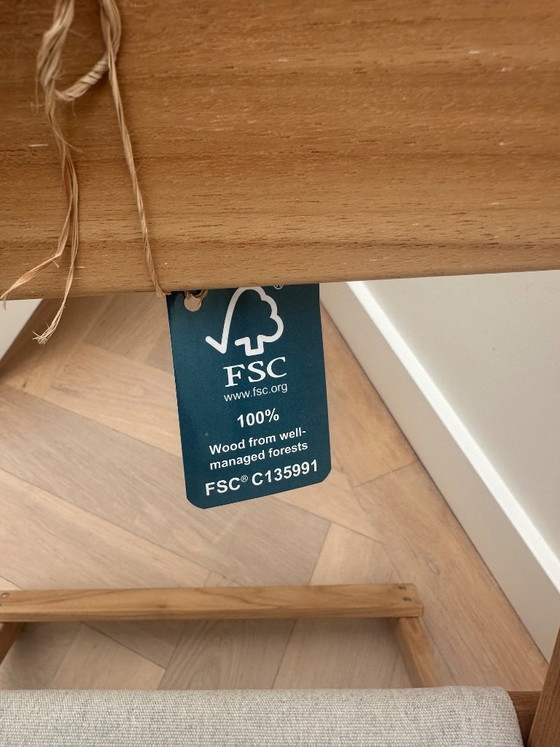 Image 1 of Ensemble de jardin Carl Hansen & Son Deck : 2 chaises + table