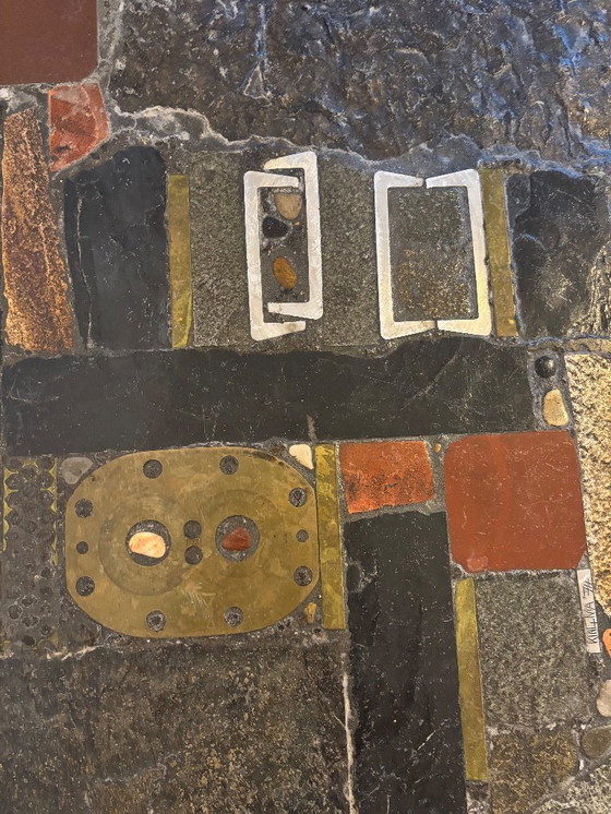 Image 1 of Paul Kingma Brutalist Coffee Table 1974