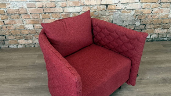 Image 1 of Naughtone Cloud Plain burgundy