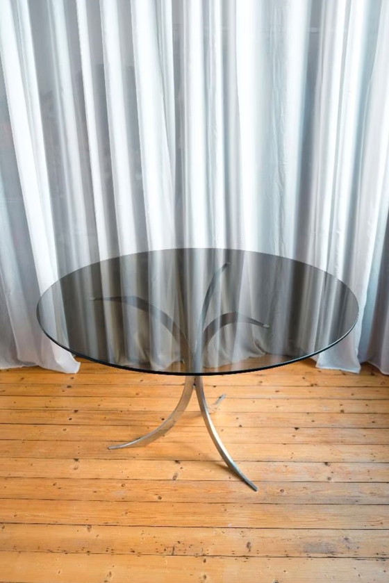 Image 1 of Boris Tabacoff glass dining table