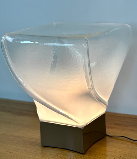 Image 1 of Murano blown glass lamp by Leucos, 1970s