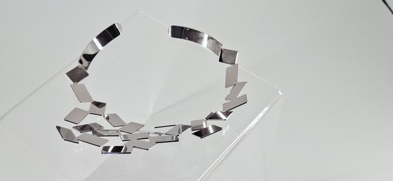 Image 1 of Collier Alessi Fiato Mario Trimarchi, acier inoxydable