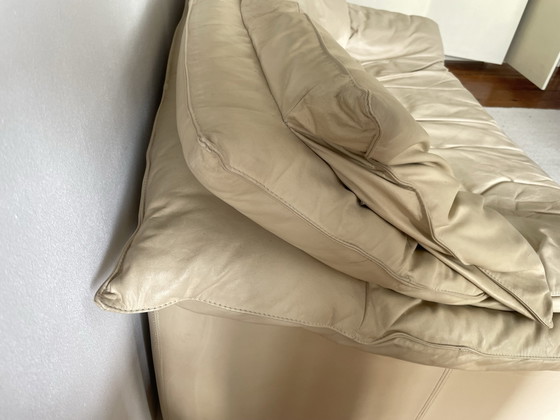 Divano in pelle beige Roche Bobois – Divani 2 posti (photo 3 of 5)