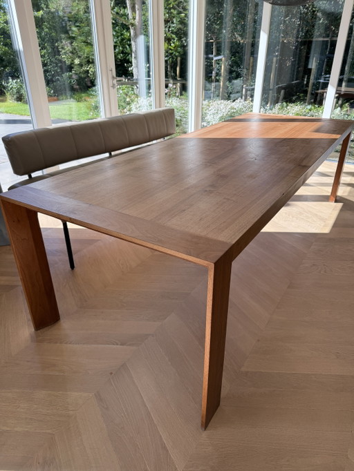 Arco American Walnut Dining Table 280x100 – eettafels, Wood