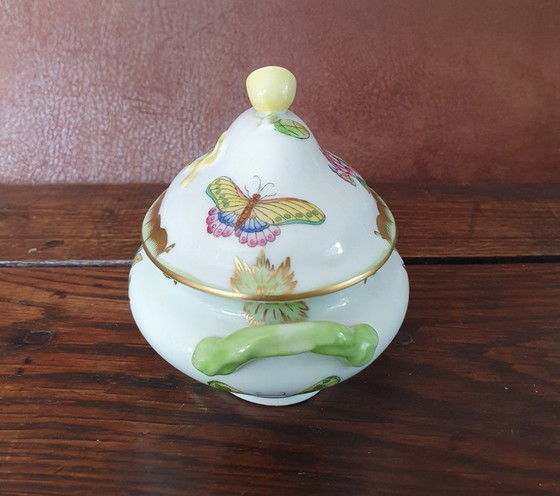 Miniterrina Herend Hungría – Reina Victoria (6017/VBO) – Herend 6017/VBO, Objetos decorativos, Porcelain (photo 3 of 16)