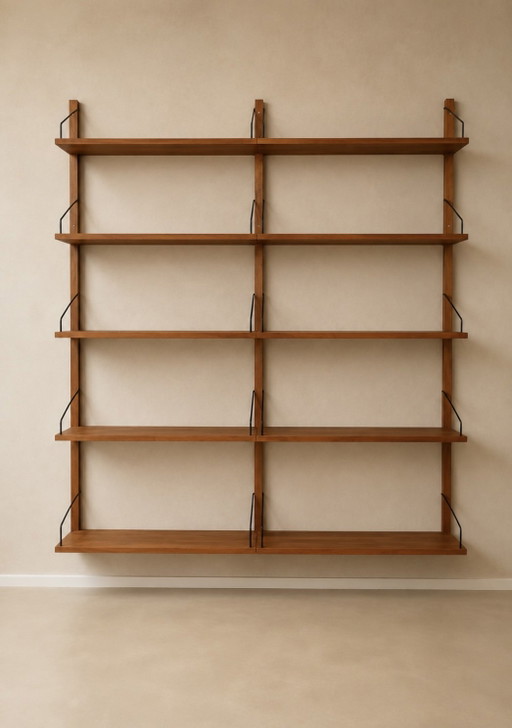 Vintage Modular Danish Wall System - Royal - Poul Cadovius