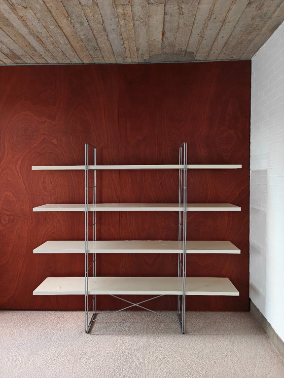 Image 1 of Mobiletto da parete di design IKEA ENETRI - mensola da parete - libreria vintage