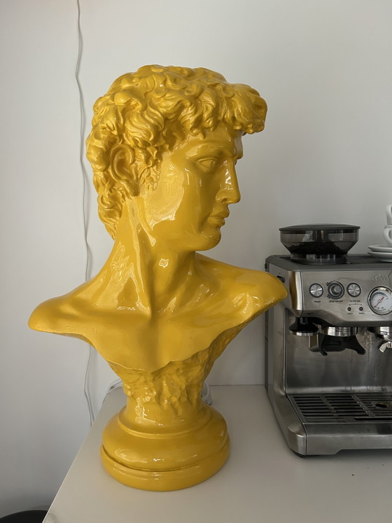 Large Bust of David - Pop Art – Sculpture, Plastic (photo 4 of 5)