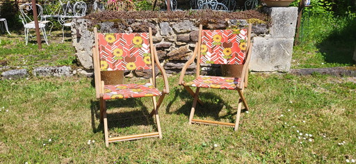 Vintage 1960's Folding Chair