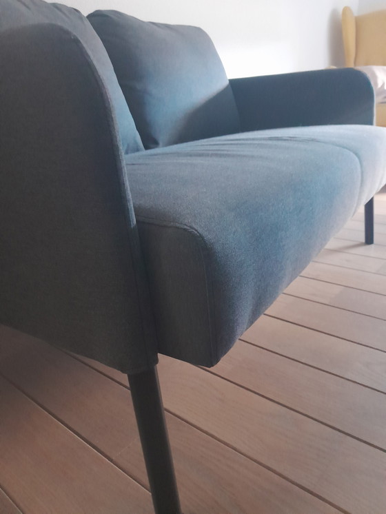 Image 1 of Glostad two-seater sofa (Ikea) in dark grey