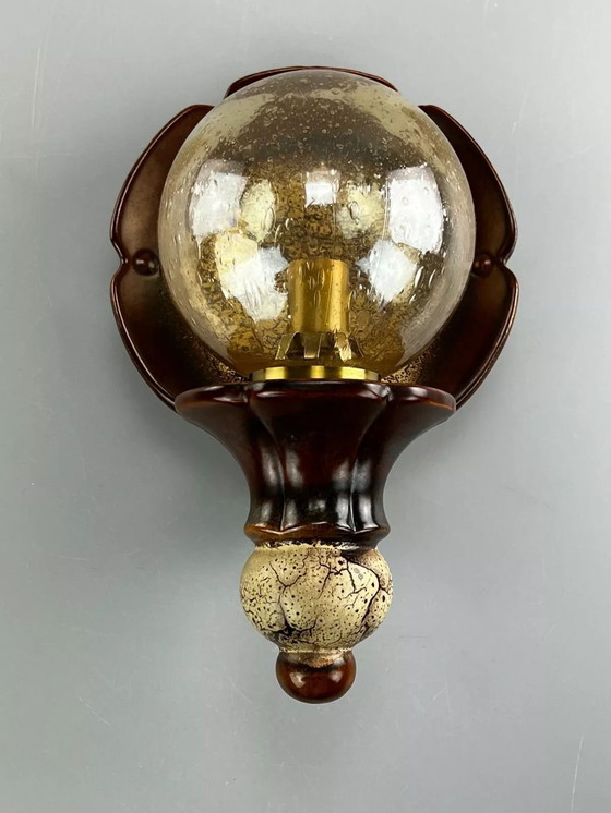 Image 1 of 60s 70s lámpara lámpara de pared cerámica mid century space age 60s 70s