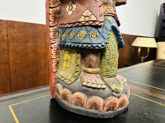 Statua Antica Balinese di Sacerdote Pendeta – Sculture, Legno (photo 13 of 14)