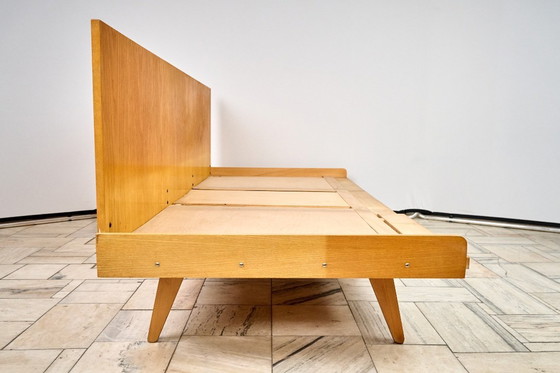 Image 1 of Canapé-lit modulable vintage avec pouf, années 1960, Tchécoslovaquie