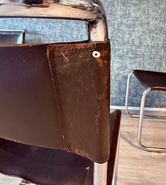 Image 1 of 3 Vintage Mart Stam S 33 Cantilever Chairs for Thonet