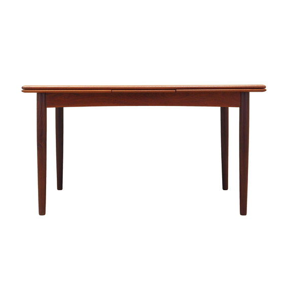 Image 1 of Teakhouten tafel, Deens ontwerp, 1970S, Productie: Denemarken