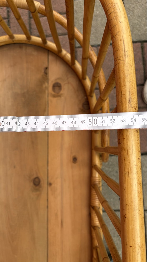Image 1 of Rattan Baby Cradle Bed Vintage
