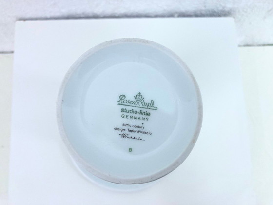 Image 1 of Vaso Rosenthal anni '80 Dorothy Hafner forma Tapio Wirkkala