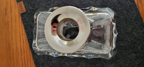 Image 1 of Carafe avec support en argent