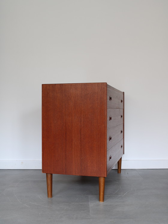 Commode large vintage danoise en teck – Wood (photo 5 of 8)