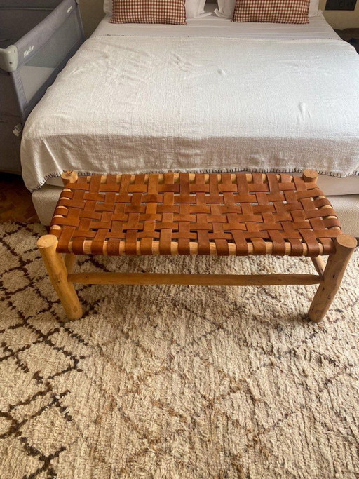 Panca marocchina artigianale 110cmX40