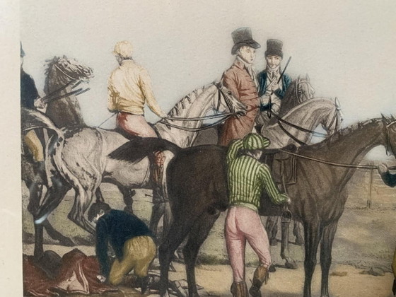 Carle Vernet, Partenza di sette cavalli, Incisione, Fine 1800 – Litografie e stampe (photo 13 of 15)