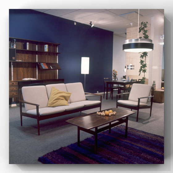 Image 1 of 1x Mid century Salon, 1964 | vintage interieur fotografie 