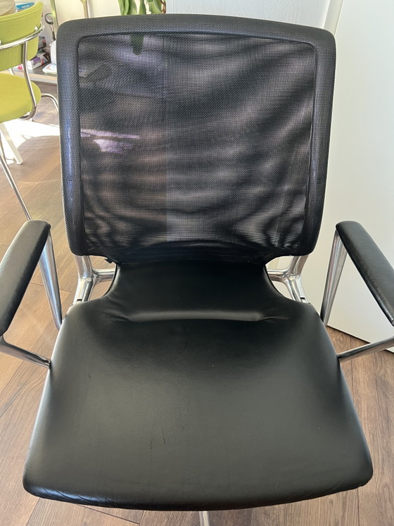 Image 1 of Vitra office chair Alberto Meda, leather